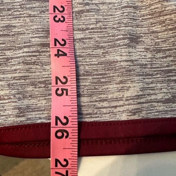 Men's Gray/Maroon Virginia Tech Hokies Prospect Quarter-Zip LS Shirt Sz Large - Picture 9 of 11